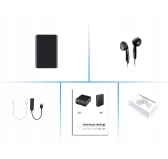 Dyktafon Podsłuch Q85 detekcja + magnes 32GB 300h